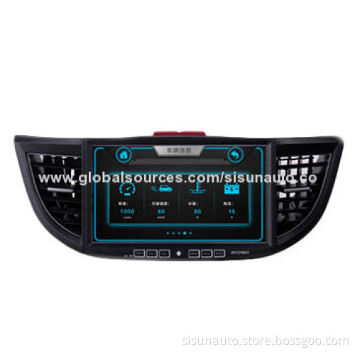 10.1" 2 DIN Android 4.1.1, OBD/OBDII, 3G, Wi-Fi, Car GPS Navigation for CRV 2012